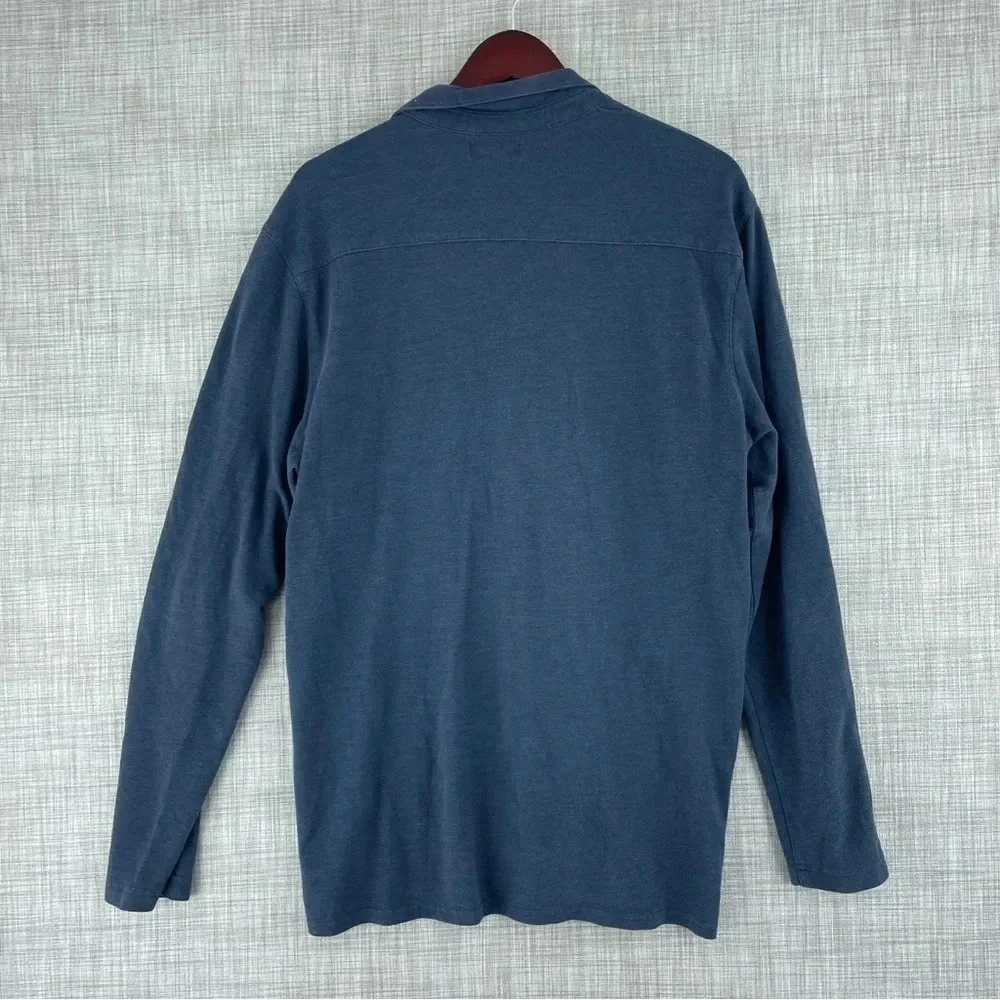 Banana Republic long sleeve shirt Mens Size XL blue 2331